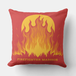 Cojín Decorativo Texto personalizado Bombero