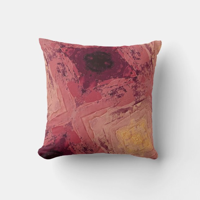 Cojín Decorativo Textura #13 de obra Horizonte (Anverso)