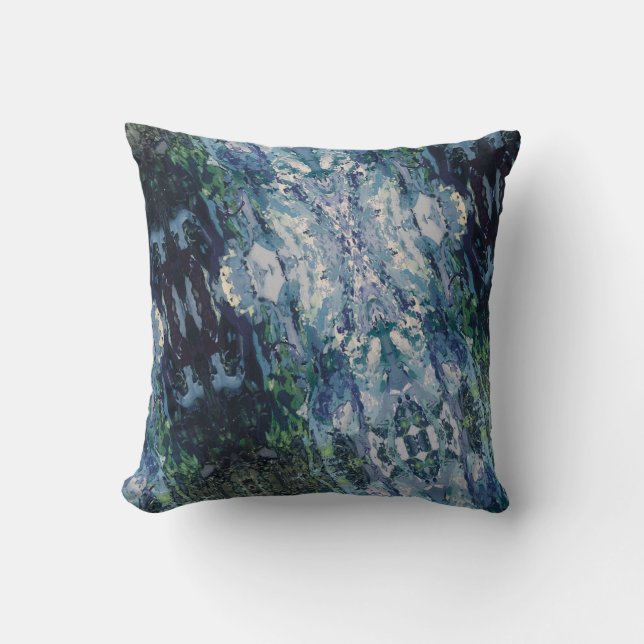 Cojín Decorativo Textura #15 de la obra Maritimo (Anverso)