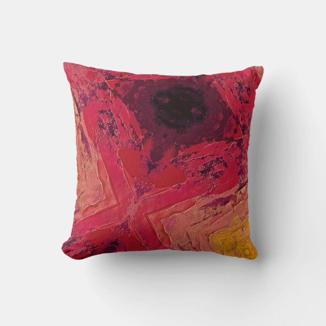 Cojín Decorativo Textura #20 de obra Horizonte (Anverso)