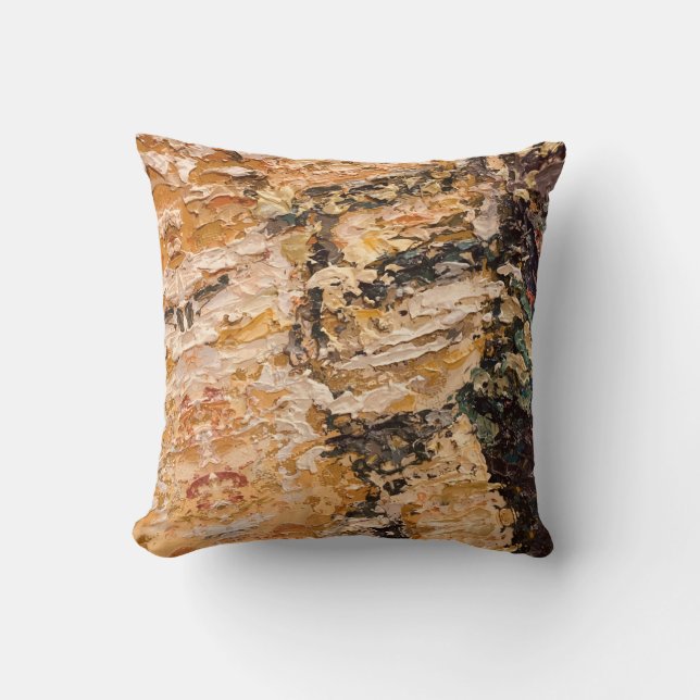 Cojín Decorativo Textura #24 de obra Amanecer (Anverso)