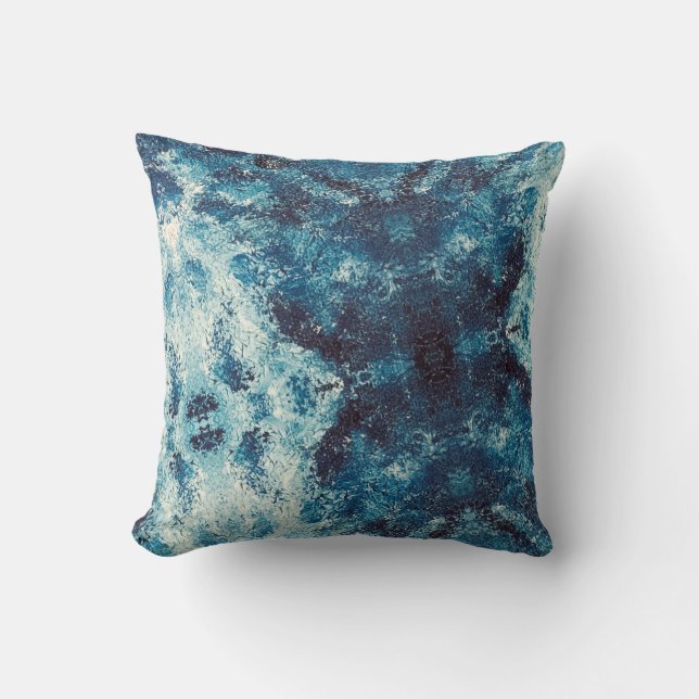 Cojín Decorativo Textura #2 de la obra Cerezas (Anverso)