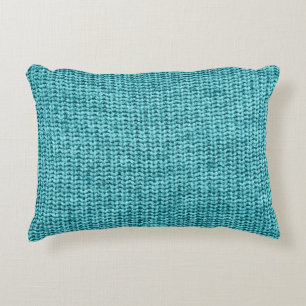 Cojín Decorativo Textura azul purista