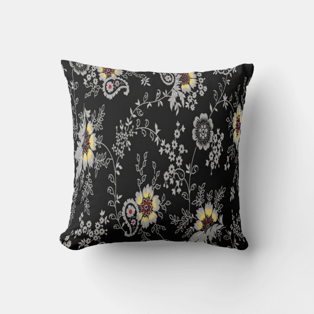 Cojín Decorativo Textura de flor (Anverso)