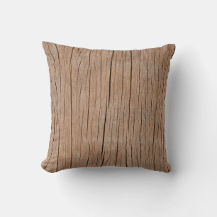 Cojín Decorativo Textura de la madera de corteza utilizada como fon