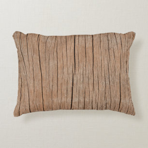 Cojín Decorativo Textura de la madera de corteza utilizada como fon