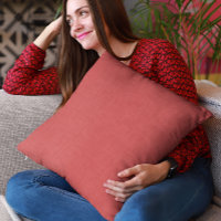 textura de lino rojo quemado