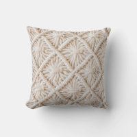 Textura de macrame hecha a mano, concepto ecológic