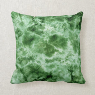 Cojín Decorativo Textura de mármol verde