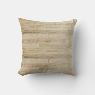 Cojín Decorativo Textura de parqué de madera desgastada