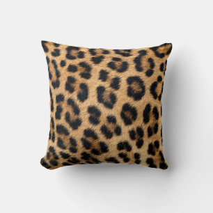Cojín Decorativo Textura de piel de leopardo