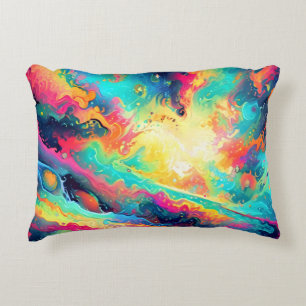 Cojín Decorativo Textura fractal abstracta