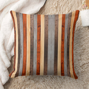 Cojín Decorativo Texturas de madera