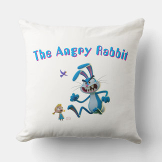 Cojín Decorativo The angry rabbit