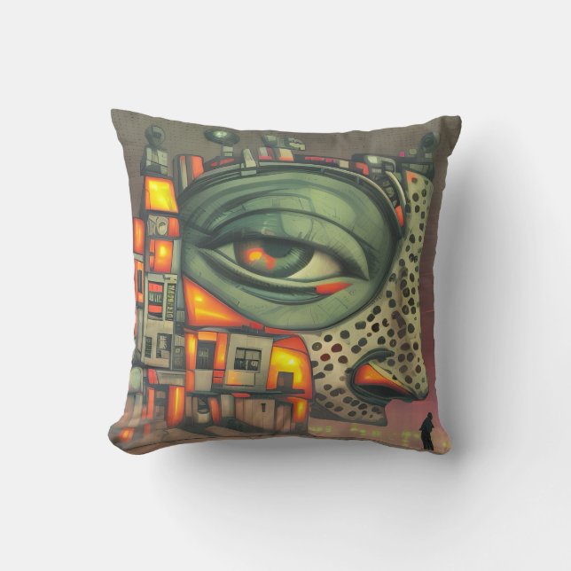 Cojín Decorativo The City Sleeps (Anverso)