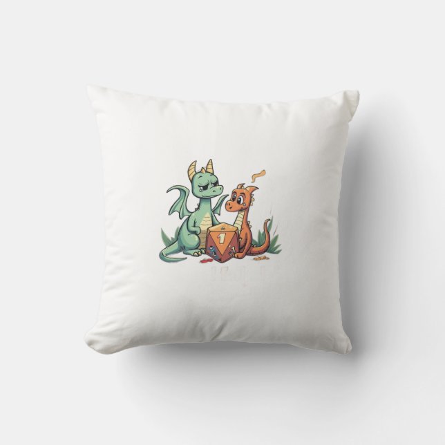 Cojín Decorativo The Critical Fail Club (Anverso)