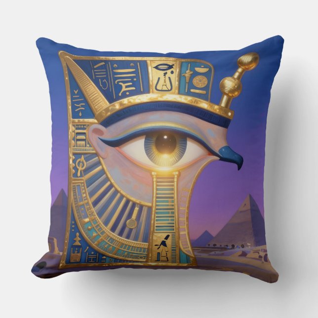 Cojín Decorativo The Egyptian Eye´2 (Anverso)