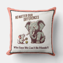 The Friendly Elephant and Mouse