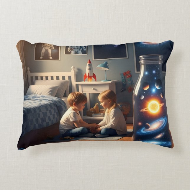 Cojín Decorativo The Future Belongs to Us! & Panda Doughnut Pillow (Anverso)