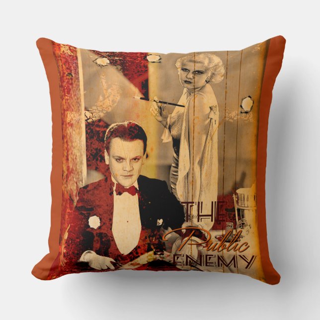 Cojín Decorativo The Gangster's Blonde Girl (Anverso)