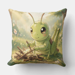 Cojín Decorativo The Grasshopper and the Nectar Artwork