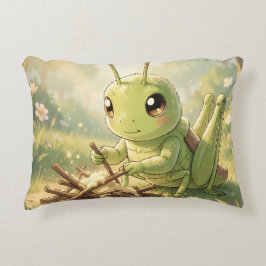 Cojín Decorativo The Grasshopper and the Nectar Artwork