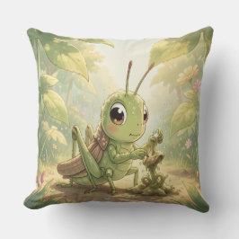 Cojín Decorativo The Grasshopper and the Nectar Artwork.8