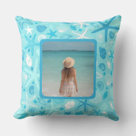 Cojín Decorativo The Johnson Beach House Pillow, Cute Sea Pattern
