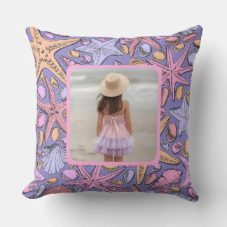 Cojín Decorativo The Johnson Beach House Pillow, Fantasy Sea Patter
