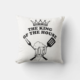 Cojín Decorativo The King of the House