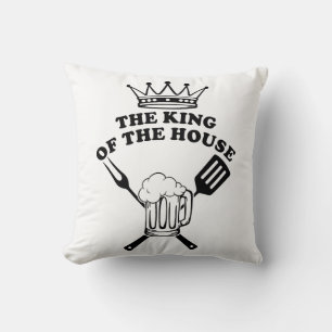 Cojín Decorativo The King of the House