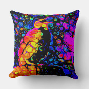 Cojín Decorativo The Lonely Bird 4: Liquid Art Style