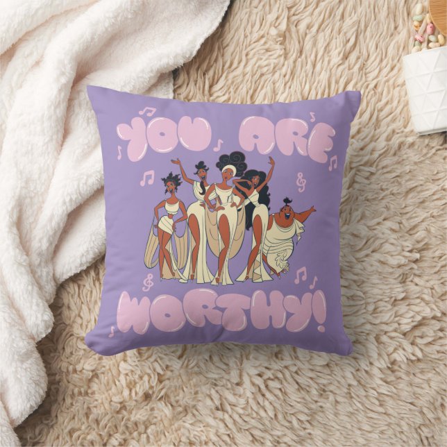 Cojín Decorativo The Muses - You Are Worthy Throw Pillow (Manta)