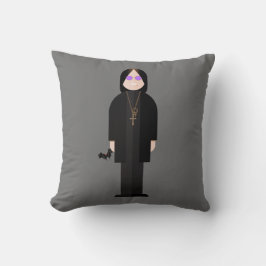 Cojín Decorativo The Prince of Darkness – Rock Legend Throw Pillow