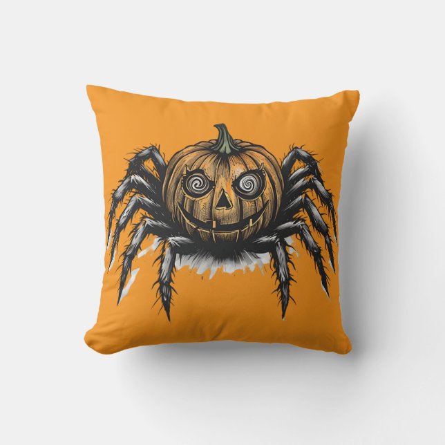 Cojín Decorativo The Pumpkin-Headed Crawler (Anverso)