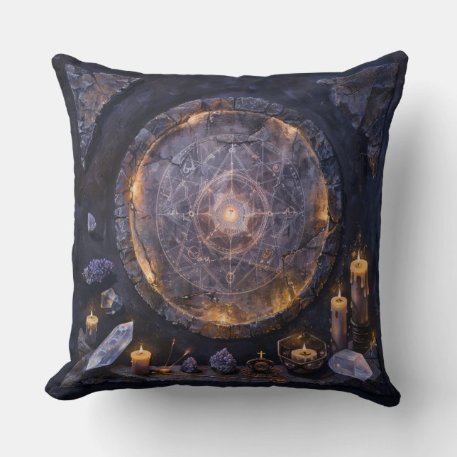 Cojín Decorativo The Ritual of the Circle (Anverso)