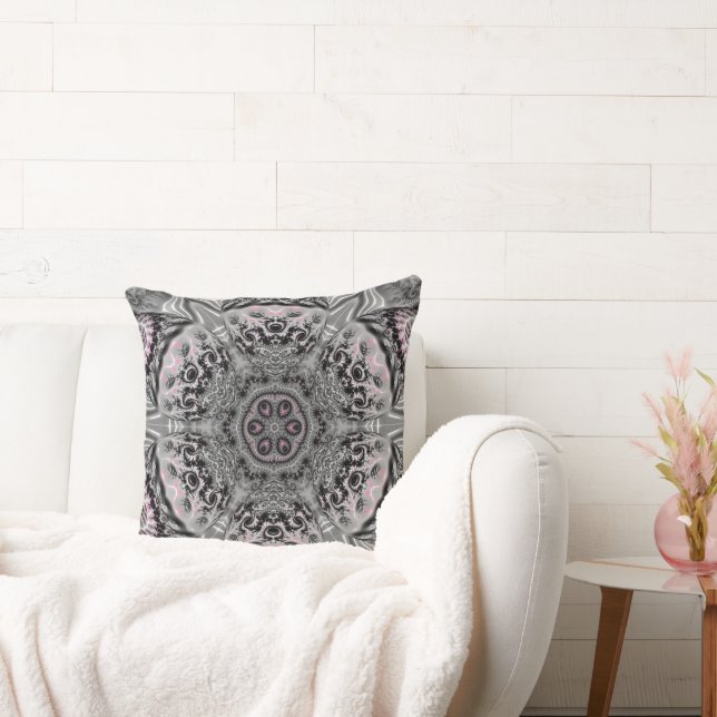 Cojín Decorativo The Silver Fractal Garden (Sofá)