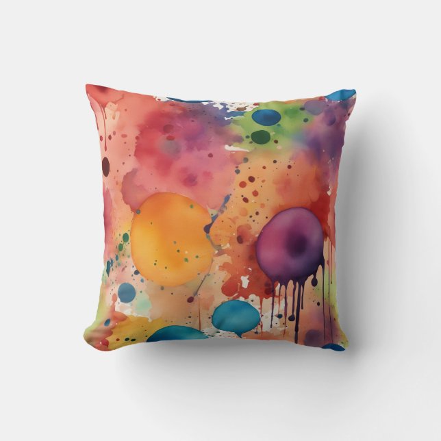 Cojín Decorativo The Splatter (Anverso)