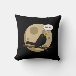 Cojín Decorativo The Werebird - Amueblamiento de Blackbird en Moon