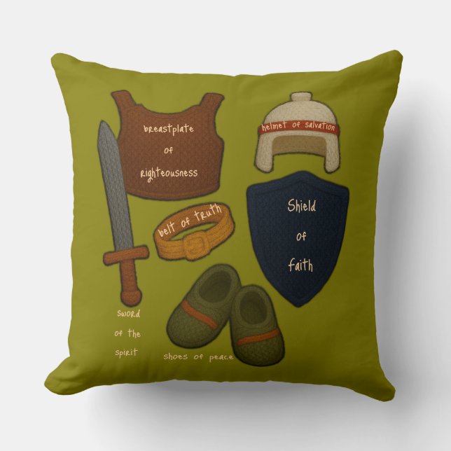 Cojín Decorativo The Whole Armor Yarn Look Pillow (Anverso)