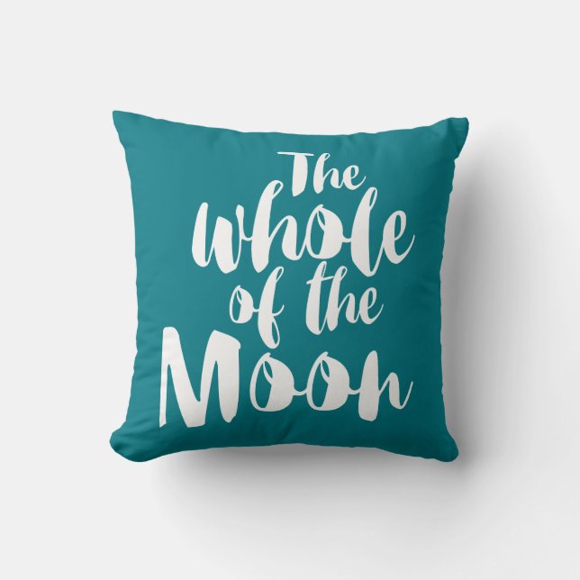 Cojín Decorativo "The whole of the moon" (Anverso)
