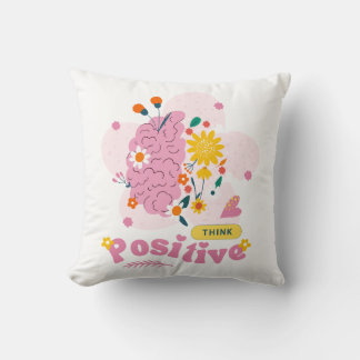 Cojín Decorativo Think Positive Pillow