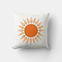 This is a stylized graphic illustration of the sun