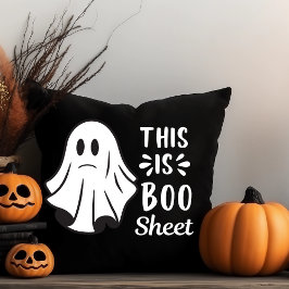 Cojín Decorativo This is Boo Sheet, Funny Halloween