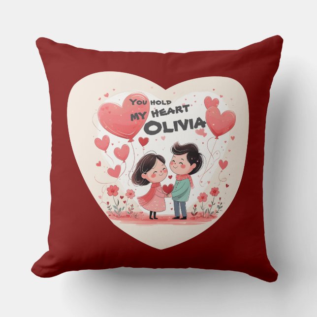 Cojín Decorativo Throw Pillow (Anverso)
