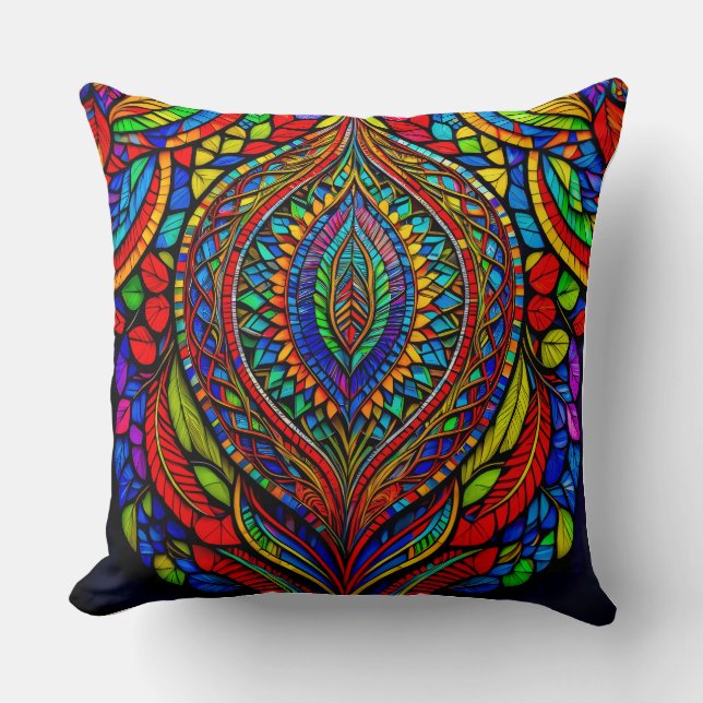 Cojín Decorativo Throw Pillow 20"x20" (Anverso)