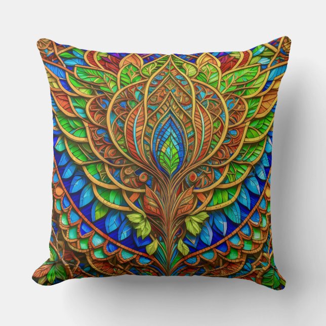 Cojín Decorativo Throw Pillow 20"x20" (Anverso)