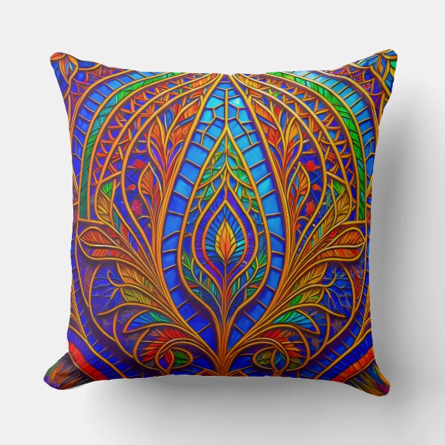 Cojín Decorativo Throw Pillow 20"x20" (Anverso)