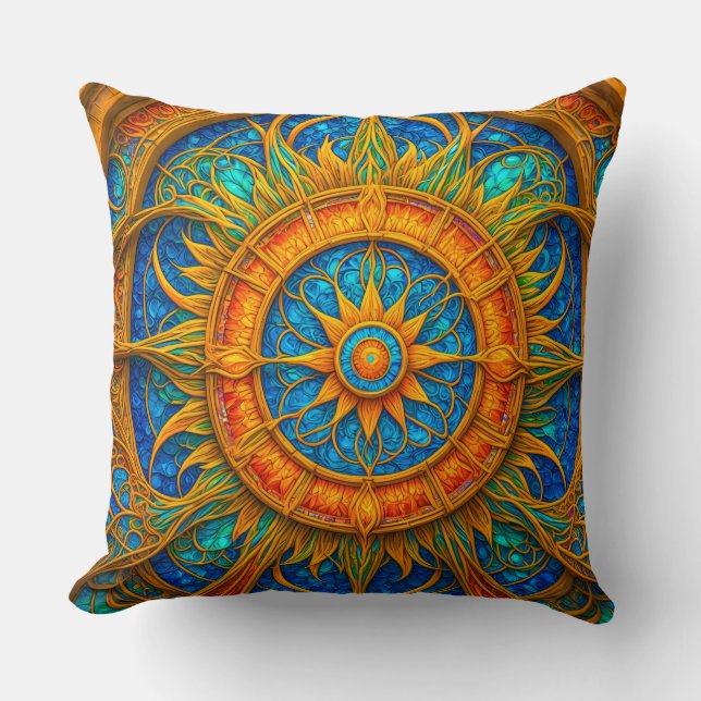 Cojín Decorativo Throw Pillow 20"x20" (Anverso)