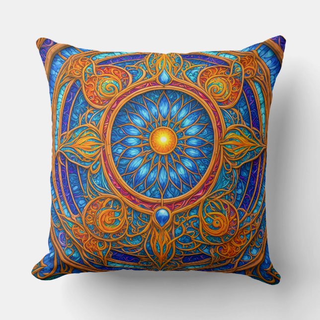 Cojín Decorativo Throw Pillow 20"x20" (Anverso)